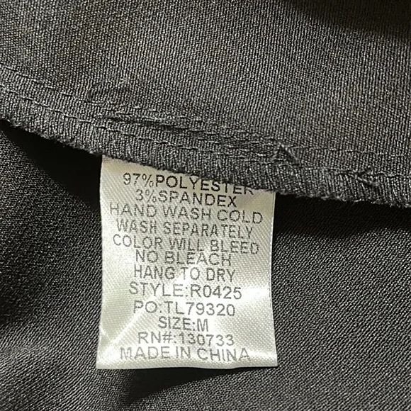 Umgee Ruffle Neck A-line Sleeveless Mini Dress with Bow Tie in Black - Picture 8 of 8